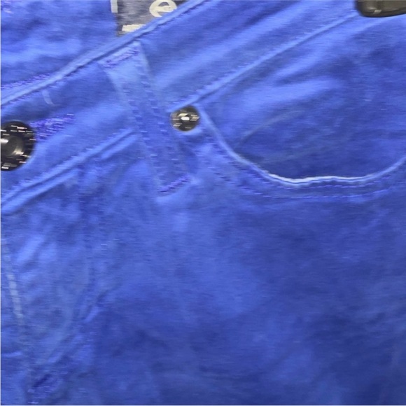 AG Adriano Goldschmied Women's Vibrant Blue Skinny Jeans - Picture 3 of 4